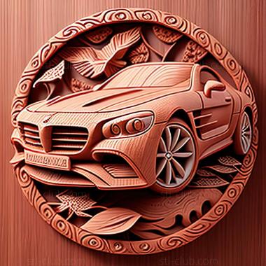3D model Mercedes Benz SL (STL)